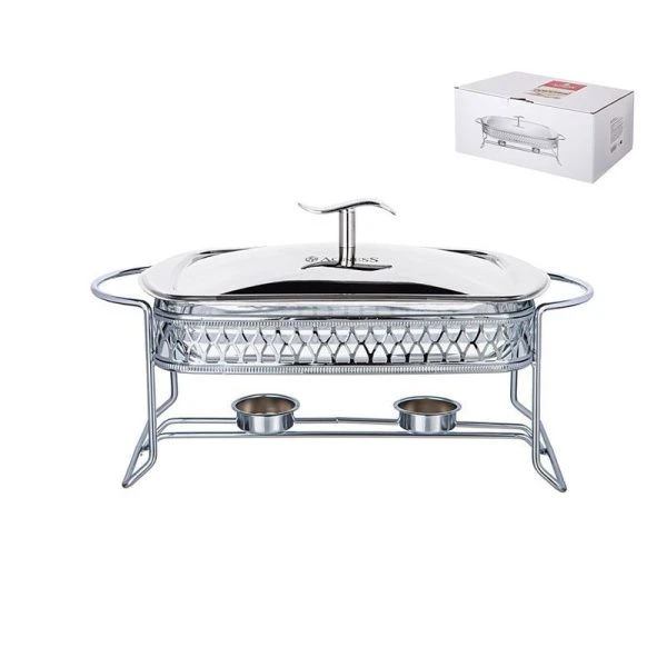 Мармит 1,6л стекло на мет.подставке (4)