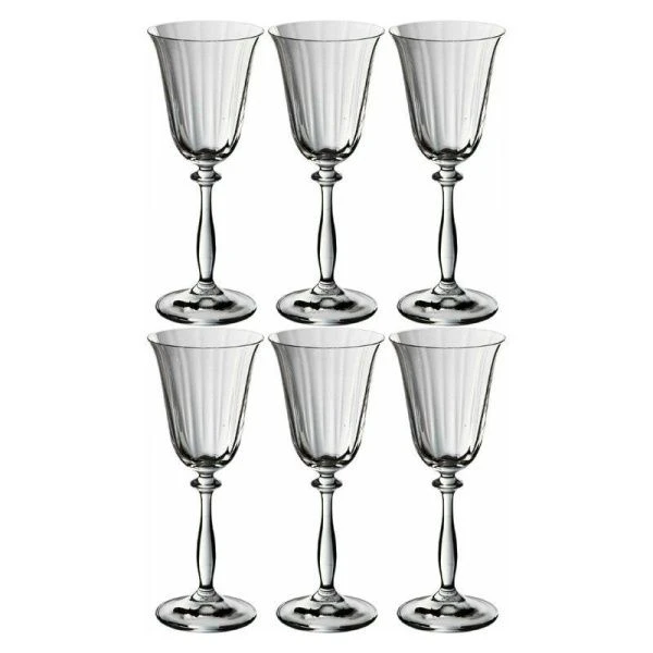 Бокалы для вина набор 6шт 250мл стекло АНЖЕЛА 40600/Opt/250 (8) 18432