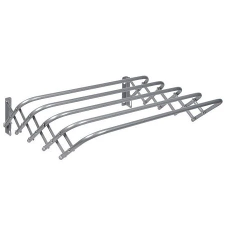 Сушилка для белья настенная 6м 1200*450*185мм металл серебро СН120 (6)