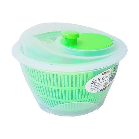 Сушилка для зелени пластик Spinner салатовая (8)