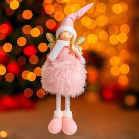 Фигурка новогодняя ФЕЯ 72*25*20см текстиль JC-16814 (30)