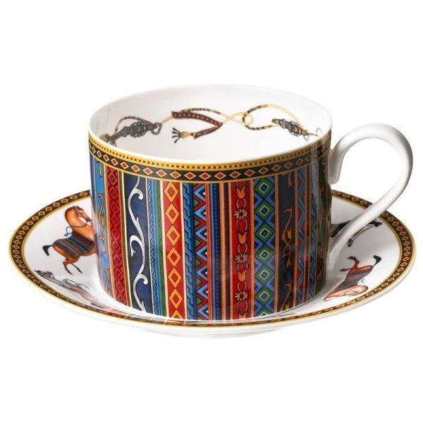 Чайный набор 2пр фарфор Passage на 1 персону 380мл (18)