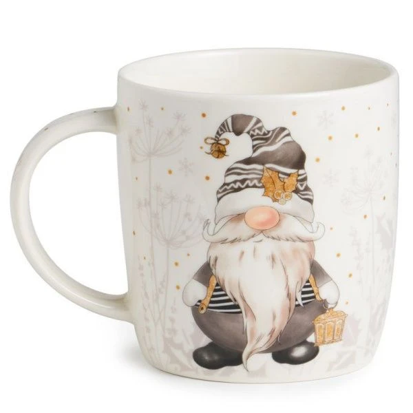 Кружка 355мл фарфор Winter Story Гномы (36)
