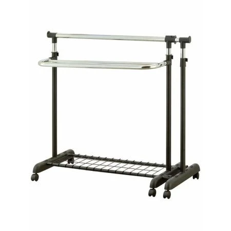 Вешалка гардеробная 104,5-169*45*94,5-158,5см хром окр.сталь YUKON телескоп. на колесах (1)