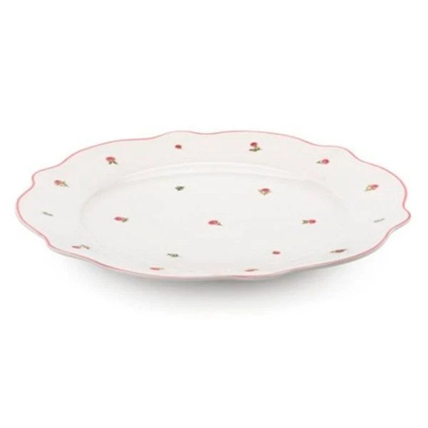 Тарелка мелкая 27см фарфор French rose обеденная FRR-09 (48)