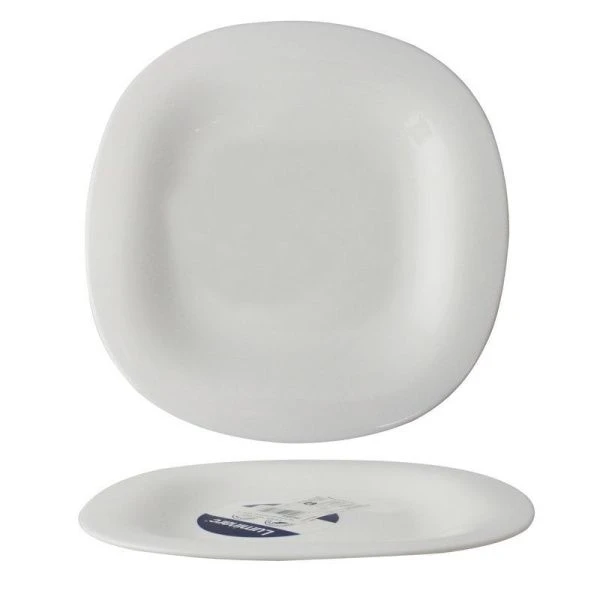 Тарелка мелкая 19см стеклокерамика КАРИН НЬЮ УАЙТ десертная L4454/N6803 (36)