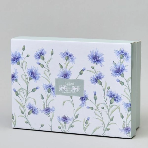 Чайный набор 4пр фарфор ВАСИЛЬКИ на 2 персоны 330мл (12)