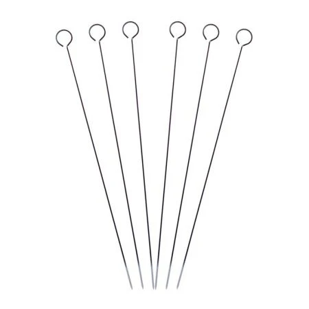 Шампуры набор 6шт 400*2,5мм металл уголок на блистере Скаут (48)