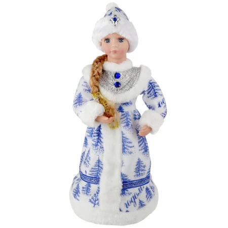 Фигурка новогодняя Снегурочка H35см 1325-14/JC-10340 (36) Фигурка новогодняя Снегурочка H35см 1325-14/JC-10340 (36)