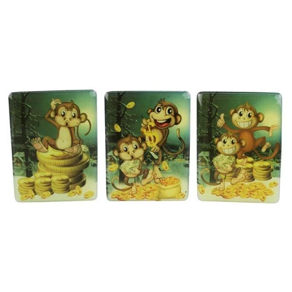 Магнит с мартышкой 4,5*0,3*6,0см 3S'L51356 (48-576)