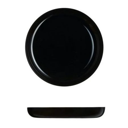 Блюдо для закусок 29см стеклокерамика ФРЕНДС ТАЙМ БЛЭК P6363 (12)