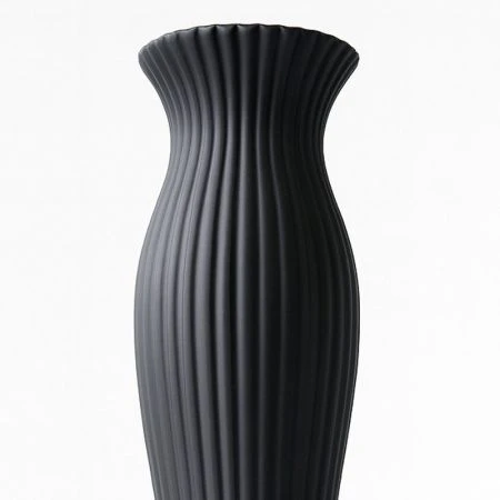 Ваза для сухоцветов 60см керамика серая JC-15985 (8)