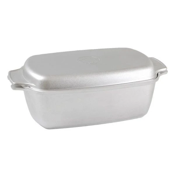 Гусятница 5,5л алюминий с крышкой (5)