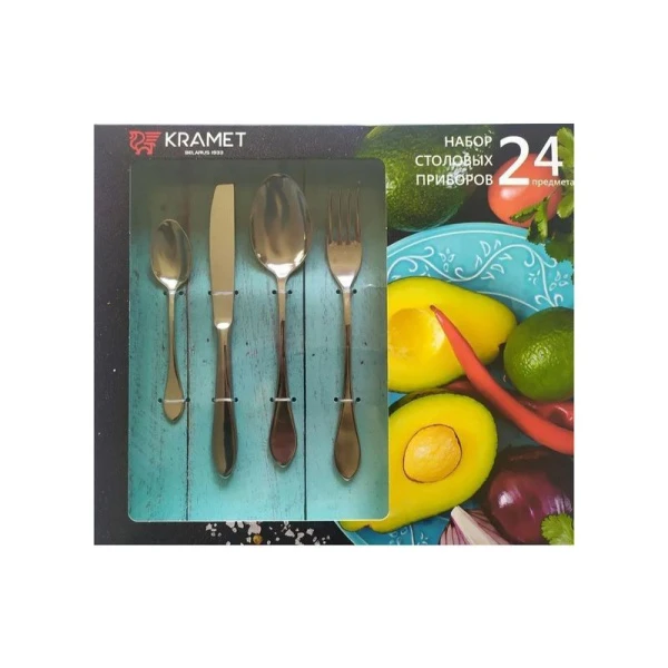 Набор столовых приборов 24пр нерж.сталь ТОКИО 19С831929 (6)