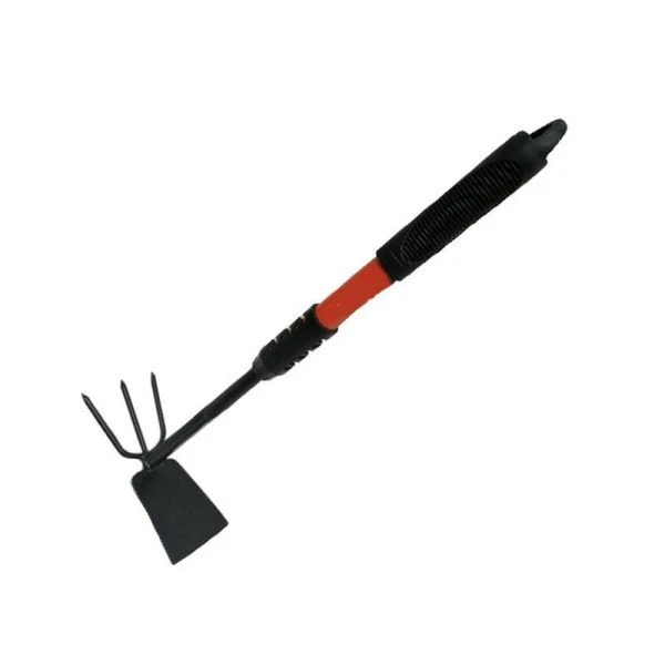 Рыхлитель комбинированный прямой 40*18см металл с прорезиненной ручкой (60)