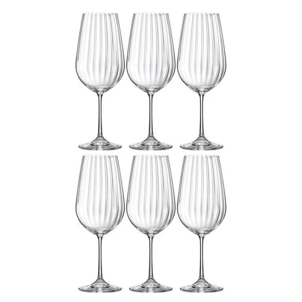 Бокалы для вина набор 6шт 450мл стекло ВИОЛА opt (4/8)