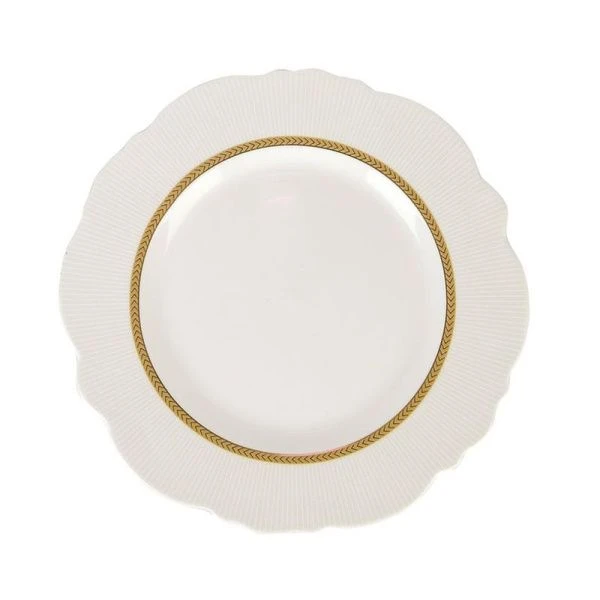 Тарелка мелкая 20,7см фарфор White chic десертная (6/36)