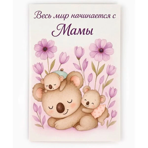 Открытка Любимой мамуле 12*18см  10893991