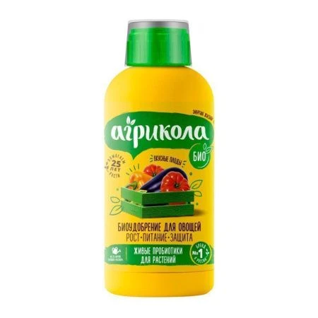 Агрикола Аква Биоудобрение жидкое для овощей 100мл GREEN BELT  (40)