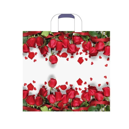 Пакет с петлевой ручкой полиэтилен 38*34+3см Гран При (50/500)