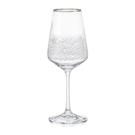 Бокалы для вина набор 6шт 450мл стекло САНДРА QH039 (6)