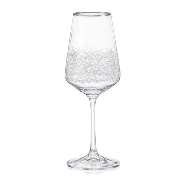 Бокалы для вина набор 6шт 450мл стекло САНДРА QH039 (6)