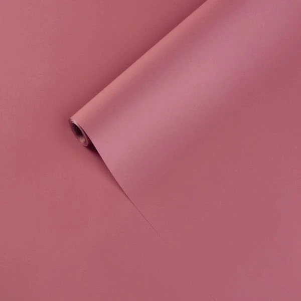 Пленка в рулоне матовая полипропилен 55мкр 58см*10м Самая нужная чайная роза (30)