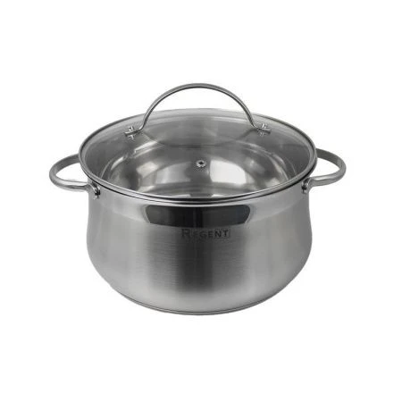 Кастрюля 5,8л h13см нерж.сталь Monica со стекл.крышкой 24см 93-Mon-05 (4)