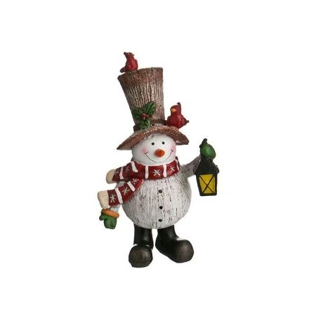 Кукла новогодняя СНЕГОВИК 15см (8/64)