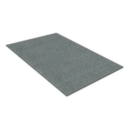 Коврик придверный полиэстер/резина 50*80см влаговпитывающий SHAHINTEX Тафтинг серый гранит 01 (30)