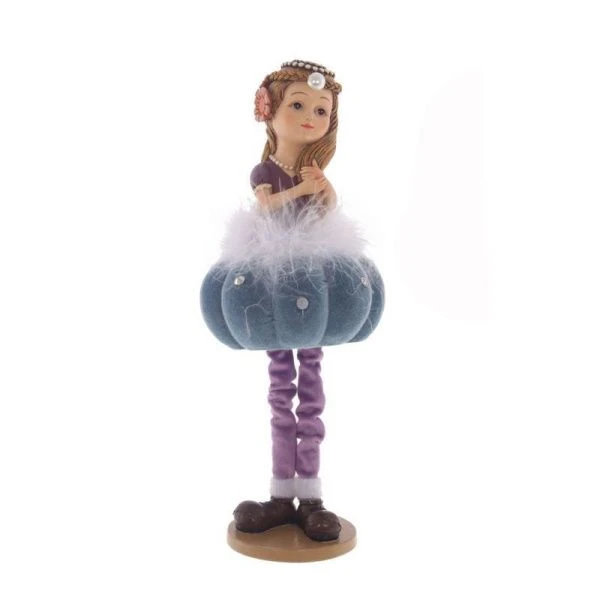 Игрушка мягкая Девочка текстиль 10*10*27см
