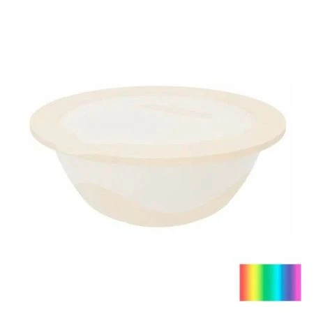 Салатник 1,1л пластик Velvet микс с крышкой (23)