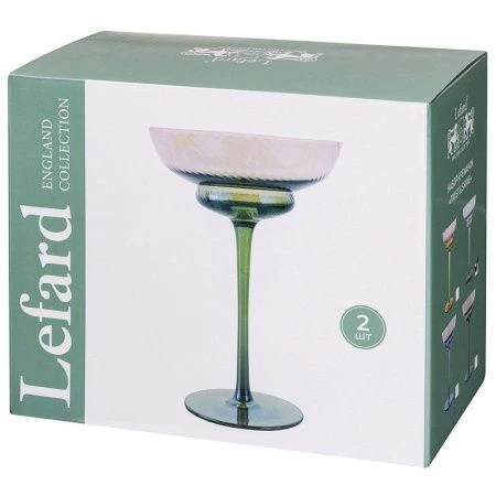 Креманки набор 2шт 220мл стекло Twist & Shine (8)