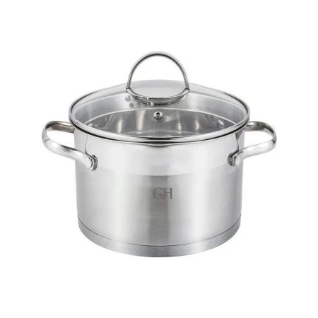 Кастрюля 2,1л нерж.сталь APOLO со стекл.крышкой 16см h9,5см GH-1832 (4)