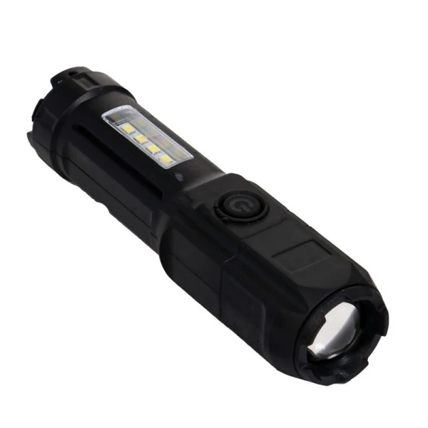 Фонарь ручной аккумуляторный 5 Вт, 120 лм, 800 мАч, XPE, SMD, 4 режима, ZOOM, 13*3,5*3,5см, USB Фонарь ручной аккумуляторный 5 Вт, 120 лм, 800 мАч, XPE, SMD, 4 режима, ZOOM, 13*3,5*3,5см, USB