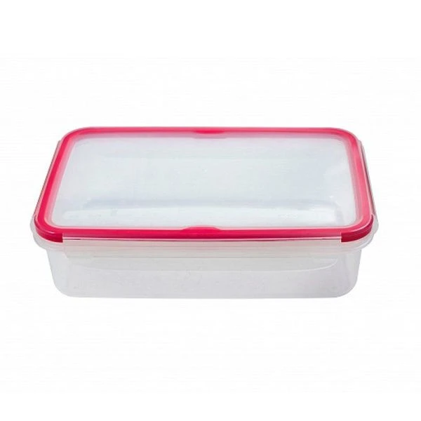 Контейнер пищевой 1,6л 239*165*65мм пластик ЭКСТРА ЛОК Light L герметичный красный (16)