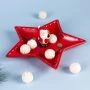 Блюдо 25,5*24*7,5см керамика Christmas Gift (12)