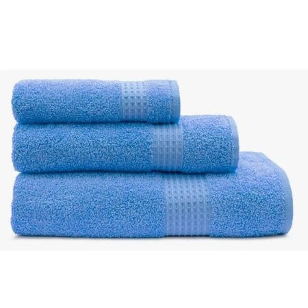 Набор полотенец махровых 3пр 30*60см/50*80см/70*130см Самур синий 360гр м4030_01