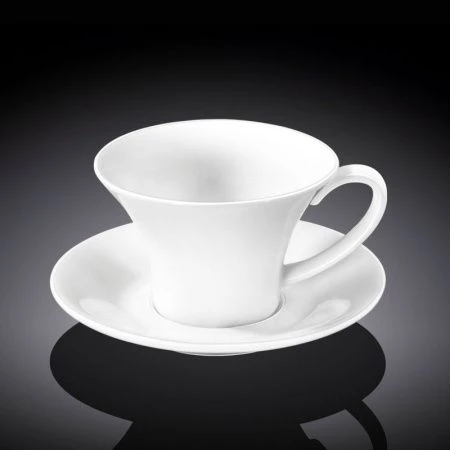 Кофейный набор 2пр фарфор на 1 персону 100мл WL-993168 / AB (6/48)