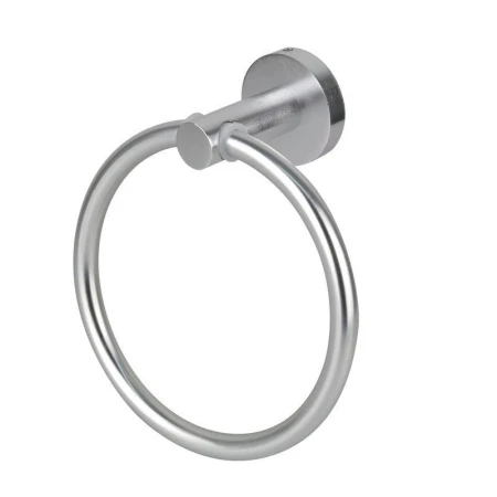 Держатель для полотенец металл Кольцо d15см 7см матовый металл 9215/JC-10629 (80)
