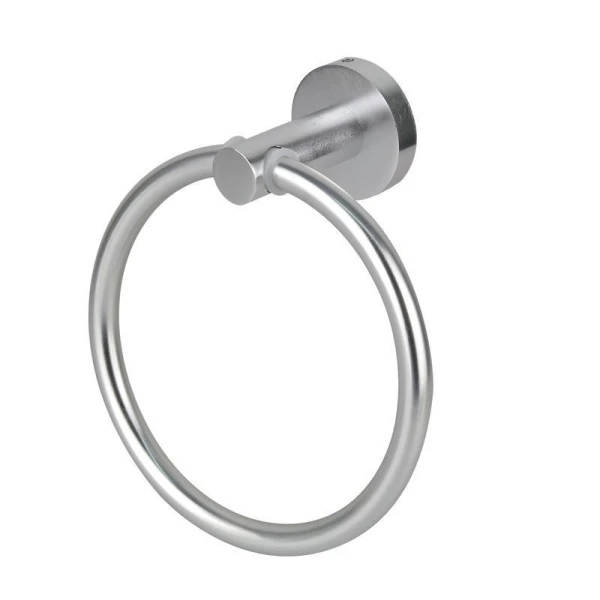 Держатель для полотенец металл Кольцо d15см 7см матовый металл 9215/JC-10629 (80)