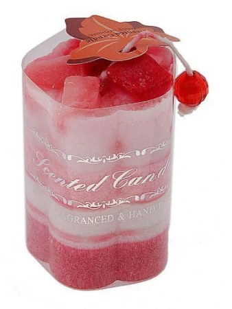 яяяСвеча воск Фруктовый Коктейль Аромат яблоко с корицей 640879