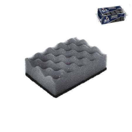 Губка для посуды 5шт 10*6,6*3,6см поролон TURBOMAG BLACK (45)