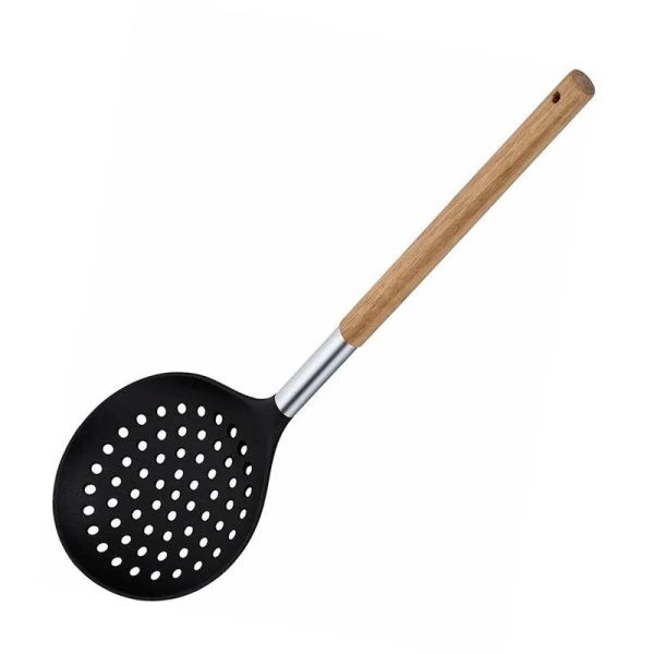 Шумовка 33,7*10,5см нейлон Acacia с дер.ручкой 93-TO-AC-05 (100)