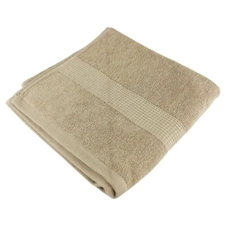 Полотенце махровое 50*90см Маркет бежевый 450гр м7733_05