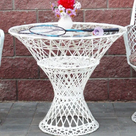 яяяСтолик кофейный Прованс 73*58см белый (1)