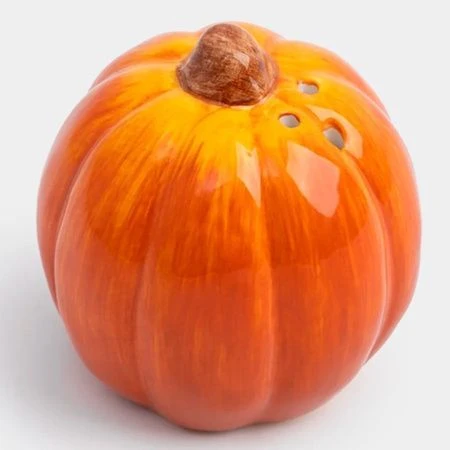 Солонка 7см керамика Тыква Bright pumpkin оранжевая ANLAF-FDWS-031224-8