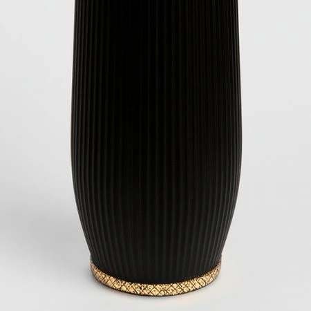 Ваза для сухоцветов 60см керамика черная JC-16000 (8)