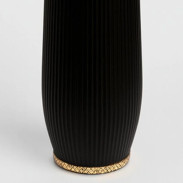 Ваза для сухоцветов 60см керамика черная JC-16000 (8)