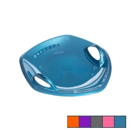 Санки-ледянки пластик 614*613*126,5мм Сириус МИКС (10)